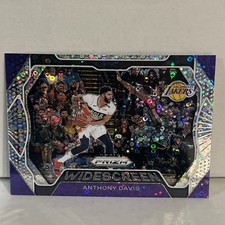 2019-20 Panini Prizm ANTHONY DAVIS #10 WIDESCREEN SILVER DISCO PRIZM