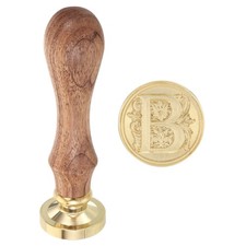 Alphabet B Wax Seal Stamp Initial Letter Sealing Wax Classic Retro