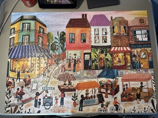 Elena Essex Market Day 1000 Piece Puzzle