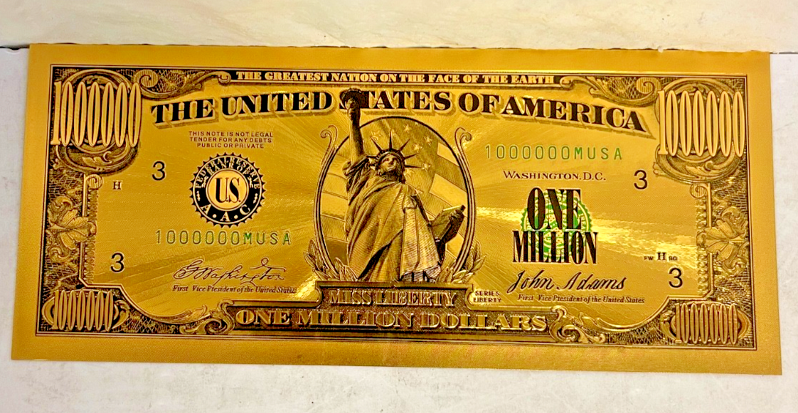 Billete Dorado 7 Arcángeles Mini 7.5 X 3 Cm. Paq. 100 Piezas