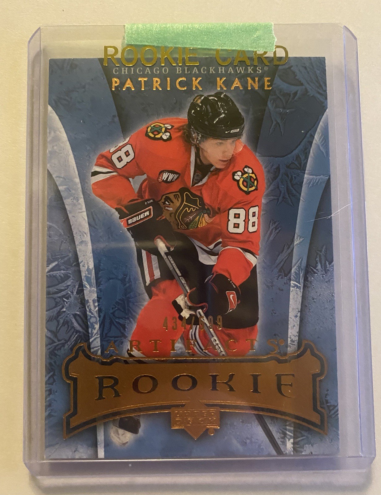 2007-08 Upper Deck Artifacts Patrick Kane Rookie Card #434/599 #231 Blackhawks