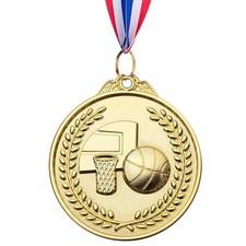 12 Pack Basketball Medals for Kids, Metals Gold Award Medals Suitable for Spo...