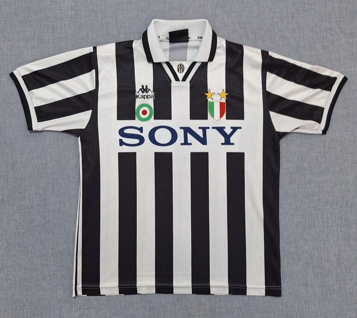 Vintage Kappa Juventus Del Piero #10 SONY 1995 / 1997 Football