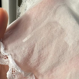 Agent Provocateur Silk Sleep Dress Peignoir Pyjamas with Lace&Bows Ivory Size L