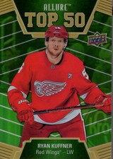 2019-20 Upper Deck Allure Top 50 Green Border #T503 Ryan Kuffner /50 - HKY