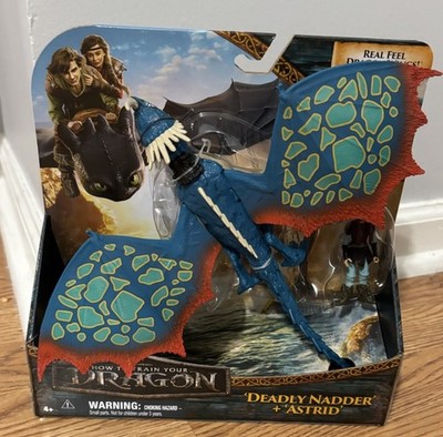 Spin Master How to Train Your Dragon Deadly Nadder Dragon & Astrid Figure Set