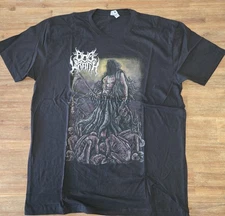 BOG WRAITH Shirt Size L - Deathcore Wretched Sever The King Summoning The Lich