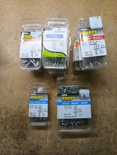 VARIOUS STEEL & ALUMINUM Surebonder Rivets Remaches SEE PICS LOT OF 13