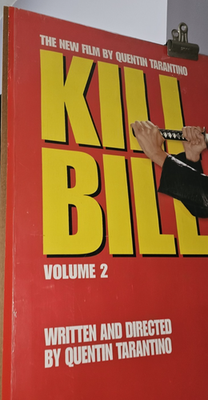 Kill Bill Volume 2 Movie Promo Poster For DVD Video Release J5915