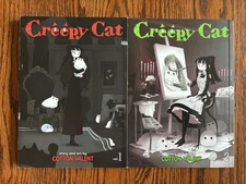 Creepy Cat Manga English Volumes 1-2 Cotton Valent