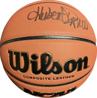 North Carolina Tar Heels Hubert Davis Signed NCAA Basketball Beckett Certified