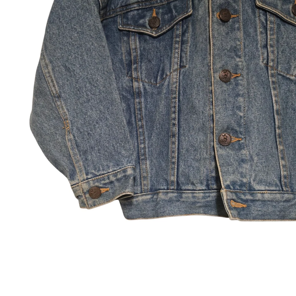 Chaqueta vaquera bordada de colección de Mickey Mouse y sus amigos de Disney Store talla pequeña Foto 3 de 4