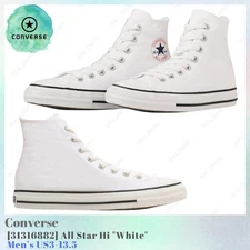 Converse All Star Hi White 31316882 Men's US3-13.5 NEW