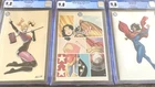 Woman of DC Comic lot of (3) CGC Graded 9.8 Comics Harley Quinn Wonder Woman +