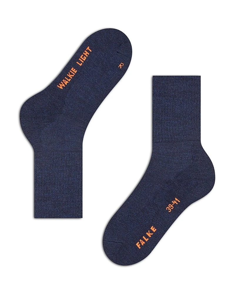 Falke L62951 Mens Jeans Blue 1-Pair Walkie Light Midcalf Socks Size US 9.5-10