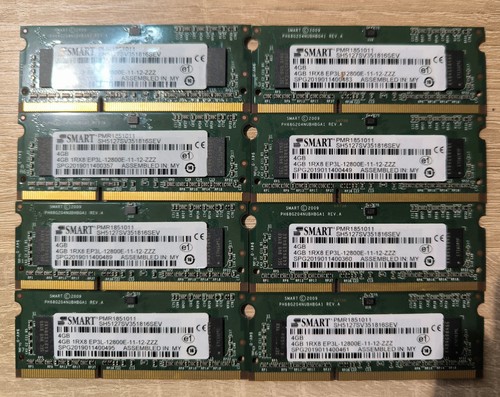 SMART Modular Technologies 4GB RAM DDR3  8 Module = 32 GB gesamt