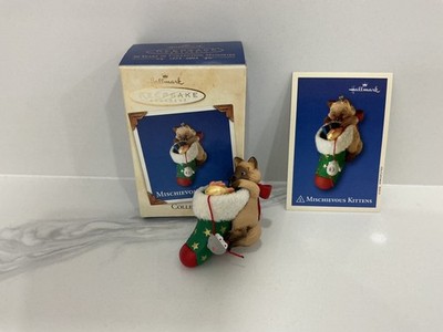 HALLMARK 2003 MISCHIEVOUS KITTENS # 5 IN SERIES ORNAMENT  
