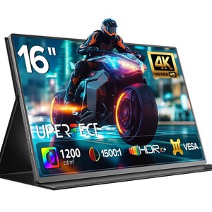 16 Zoll 4K HDR Display Tragbarer Gaming Monitore 1200Nits Für Macbook & Laptop