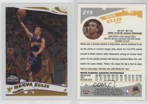 2005-06 Topps Chrome Monta Ellis #215 Rookie RC