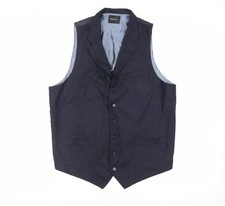 Mens UK Size 44 Holland Esquire Regular Blue Suit Jacket