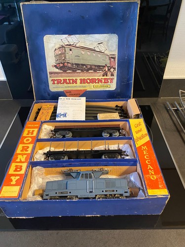 HORNBY ECHELLE O COFFRET LE LORRAIN COMPLET AVEC LOCOMOTIVE BB 13001 TZB | Condition: Occasion