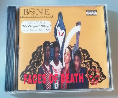 BONE ENTERPRISE (BONE THUGS N HARMONY) - FACES OF DEATH CD G-FUNK KRAYZIE LAYZIE