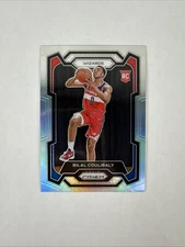 2023-24 Prizm Bilal Coulibaly RC Prizm Silver Rookie #153 Washington Wizards
