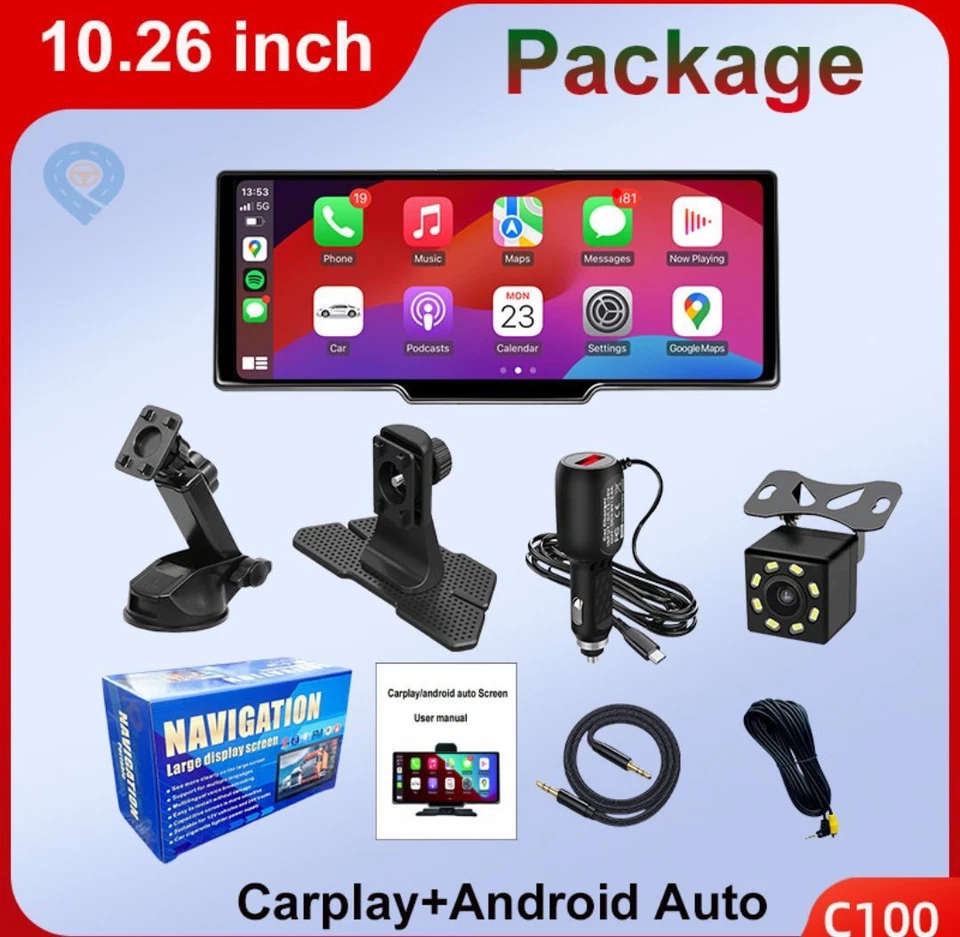 Controllo centrale Wireless Carplay Android Auto Car Smart Screen  - Immagine 2 di 4