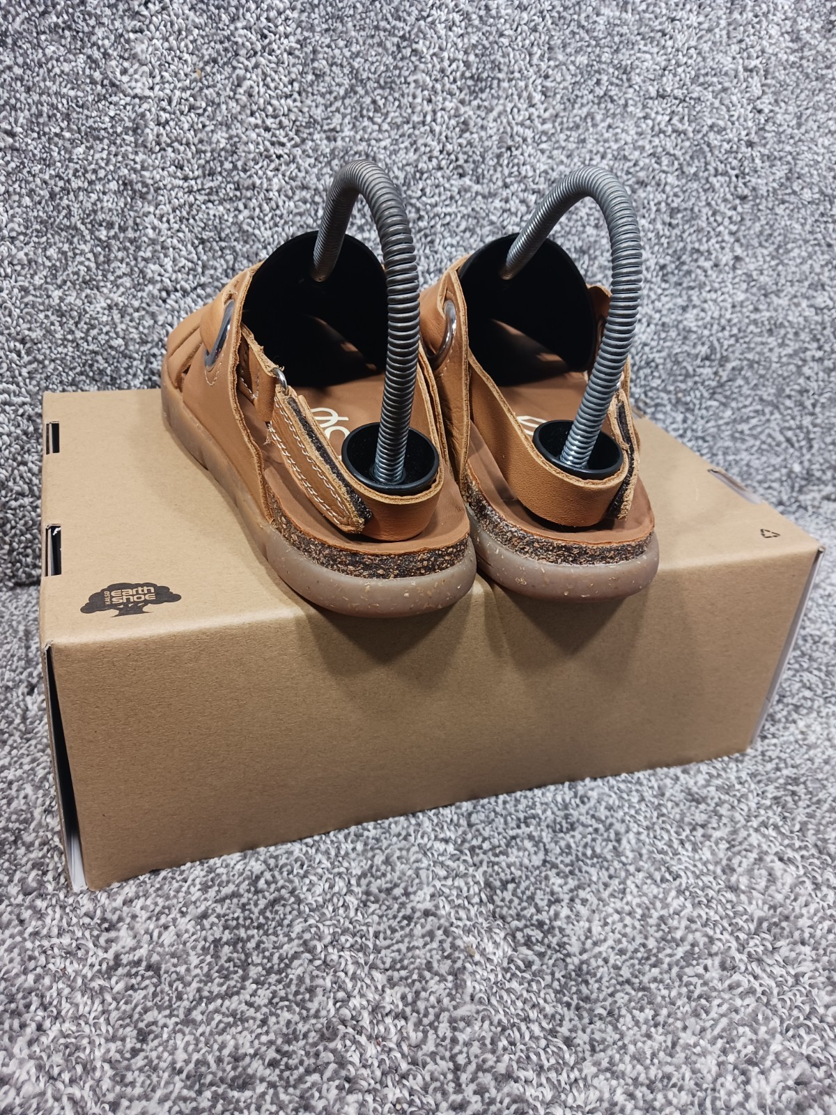 🌎 New! KALSO EARTH "Dalyla" Womens US 7 / EU 37.5 Leather Strappy Sandals Shoes image 4