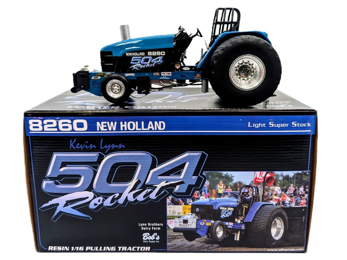 1/16 504 Rocket New Holland 8260 Pulling Tractor SpecCast | eBay
