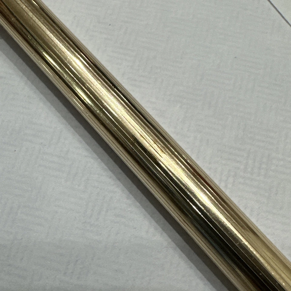 Bolígrafo Dunhill vintage laminado dorado Alemania ¡Funciona! Foto 4 de 4