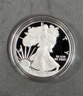 1oz SILVER 2018-W PROOF ASE AMERICAN SILVER EAGLE- No box or COA (1111)