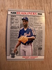 1988 Fleer - Headliners Dwight Gooden #5
