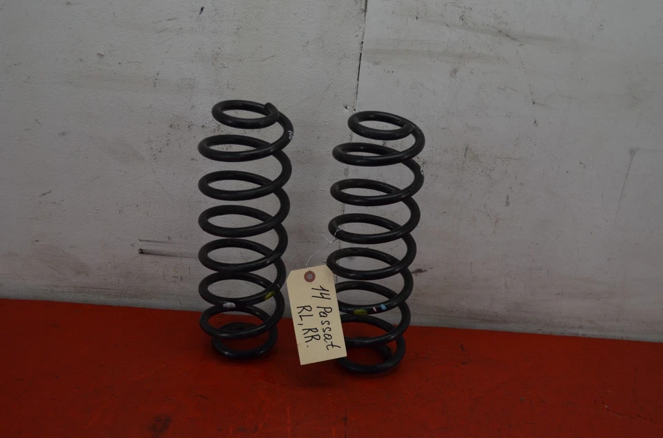 12-18 VOLKSWAGEN PASSAT JUEGO MUELLE HELICOIDAL TRASERO IZQUIERDO/DERECHO OEM Foto 2 de 4