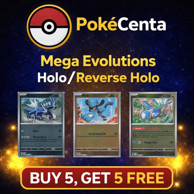 POKEMON MEGA EVOLUTIONS - HOLO/REVERSE HOLO - SELBER AUSSUCHEN - 5 KAUFEN 5 GRATIS ERHALTEN!