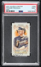 2021 Allen & Ginter's Exclusives Extended EXT Mini Freddie Freeman PSA 9 8nf