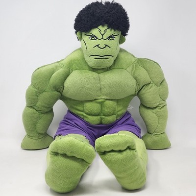 Marvel Avengers Large 24'' tall plush stuffed HULK pillow pal buddy Jay Franko