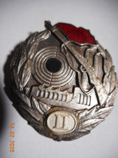 DDR Schützenabzeichen Kampfgruppen Silber Wiederholungsstufe 2 NVA MDI