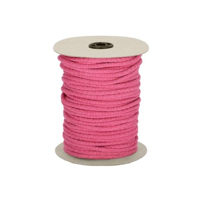 Baumwollkordel 7mm pink Kordel Baumwolle 5-50m Schnur Seil Rundkordel (R17)