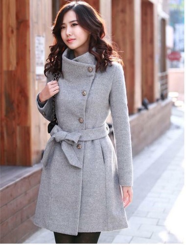 Winter Women's Korean Style Wool Blend 