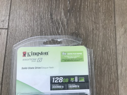 Kingston SV200S37A/128G SSDNOW 128GB V200 SATA III SSD 2.5 Solid State Drive - Picture 2 of 4