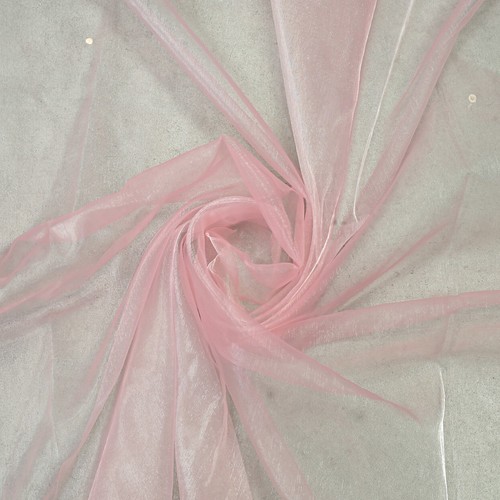 50 YARD Organza Fabric 45" W Crystal Sheer Sewing Craft DIY Wedding Party Décor - Picture 19 of 98