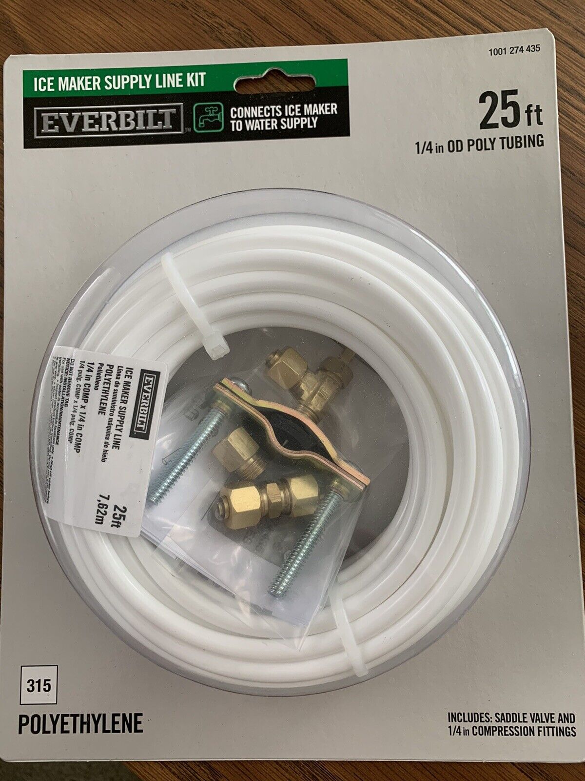 Everbilt Ice Maker Supply Line Kit - 25ft