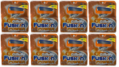 Gillette Fusion Power Refill Razor Blade Cartridges, 8 Ct. (Pack of 4) 