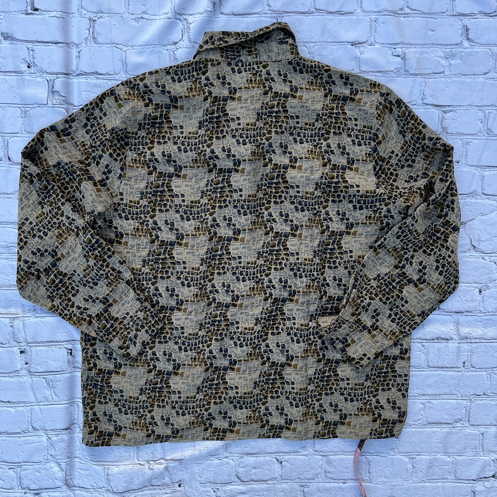 Notations Blouse Button Down Long Sleeve 16w Anim… - image 7