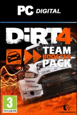 DiRT 4 Team Booster Pack DLC PC Digital *Steam Key* - Region Free