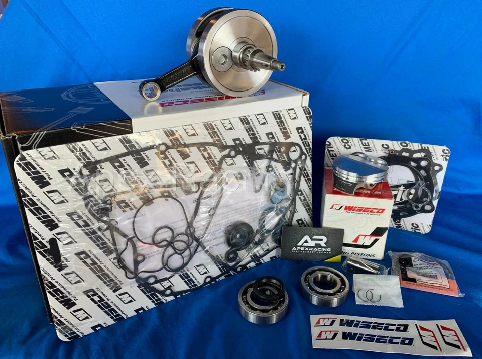 Kit de reconstrução de motor WISECO topo inferior Honda 2002-2007 CRF450R manivela/pistão - Imagem 2 de 4