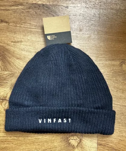 The North Face x Vinfast Promotional Circular Urban Navy Color One Size Beanie