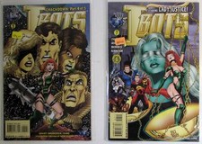1996 I Bots Lot of 2 #5, 7 Big 2nd Series 1st Print Comic Books