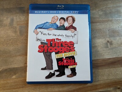 The Three Stooges (Blu-ray/DVD, 2012, 2-Disc Set, Canadian)